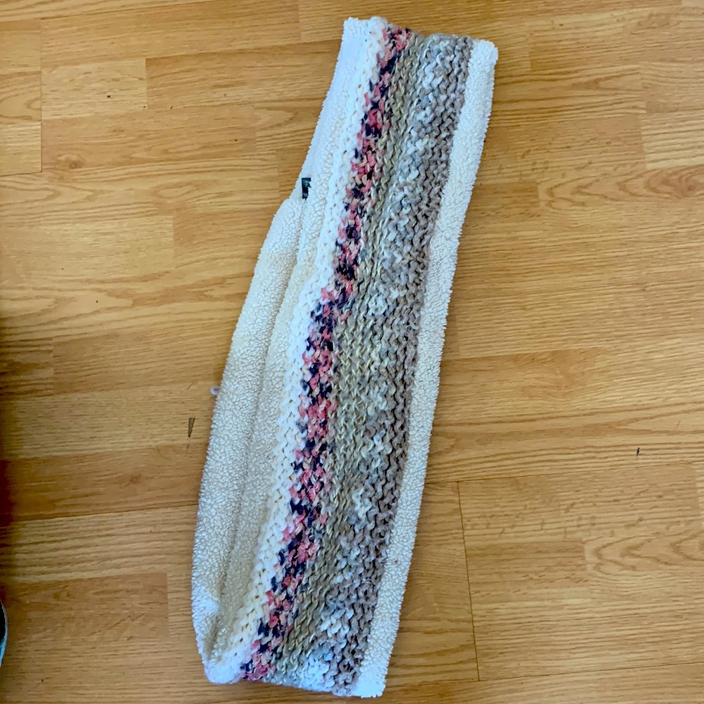 Soft fluffy scarf one size